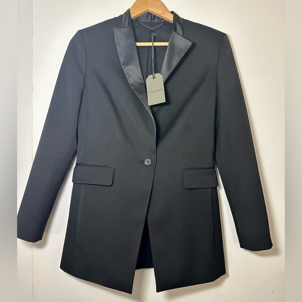 Allsaints women’s size 2 Sofia Satin Blazer